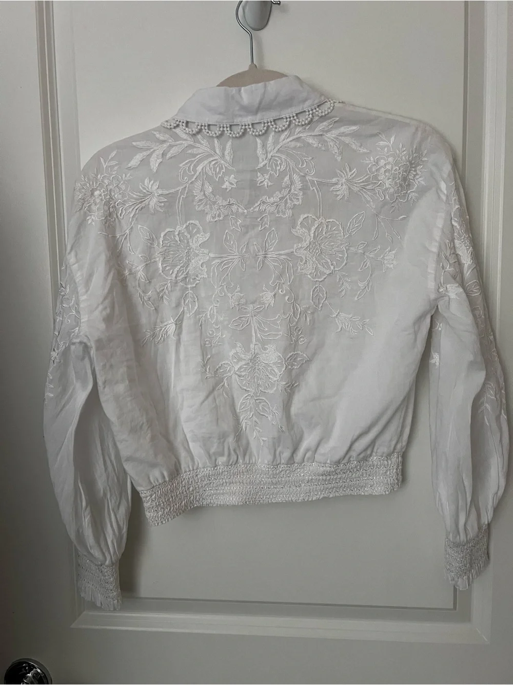 Alice & Olivia Onelia embroidered blouse - Picture 6 of 8